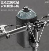 Universal Bike Cup Holder Water Bottle Holder, Bike Handlebar Bag Stem Bag Feed Bag, Easy Install Stable Cycling Accessories for Adults Kids, Fit Bike Scooter Ebike