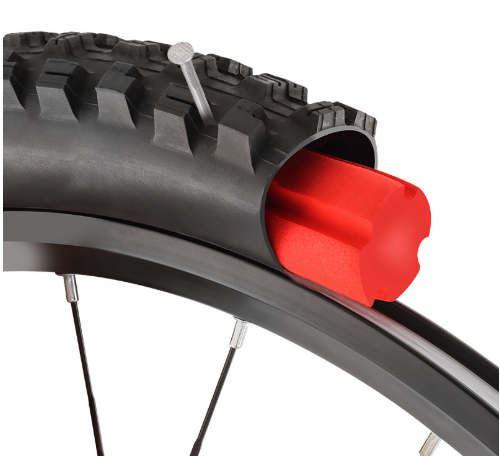 Bike Tire Insert, Fat Tire Tube, No Flat Bike Tire Liner, Puncture Proof Tube Protector for E-Bikes and MTB