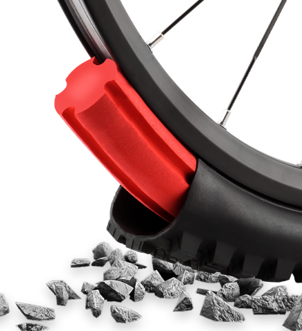 Bike Tire Insert, Fat Tire Tube, No Flat Bike Tire Liner, Puncture Proof Tube Protector for E-Bikes and MTB