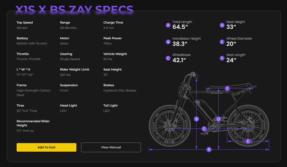 Macfox E-bike X1S x Bs.zay