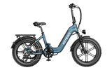 Heybike Ranger  S Powerful Folding E-bike with Fat Tires for Versatile Usages-Blue