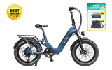 Heybike Ranger   3.0   Pro The Flagship Comfort Folding 20"x4" Fat-tire Ebike