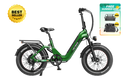 Heybike Ranger   3.0   Pro The Flagship Comfort Folding 20"x4" Fat-tire Ebike
