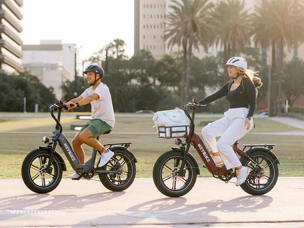 Heybike Ranger  S Powerful Folding E-bike with Fat Tires for Versatile Usages-Blue
