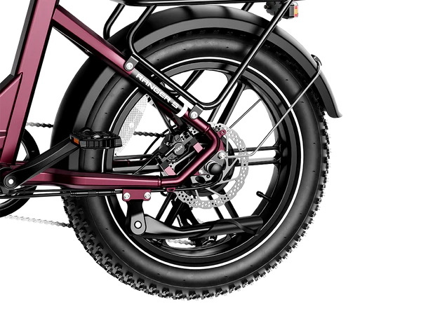 Heybike Ranger  S Powerful Folding E-bike with Fat Tires for Versatile Usages-Blue