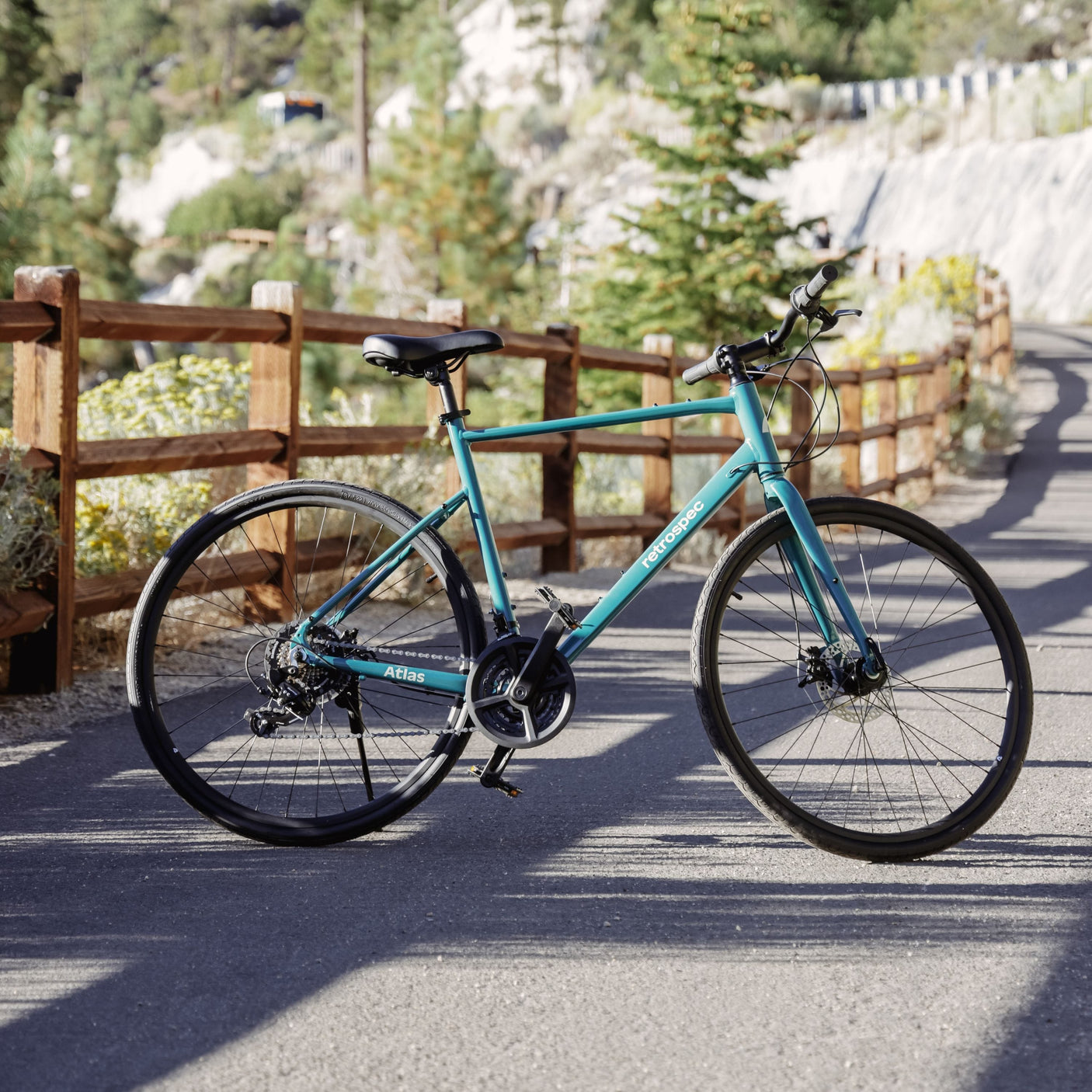 Atlas Fitness Hybrid Bike - 21 Speed