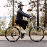 Barron Comfort Hybrid Bike - Step Through 7 Speed
