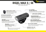 MOON RIGEL MAX-S 1600LM HEADLIGHT (88923)