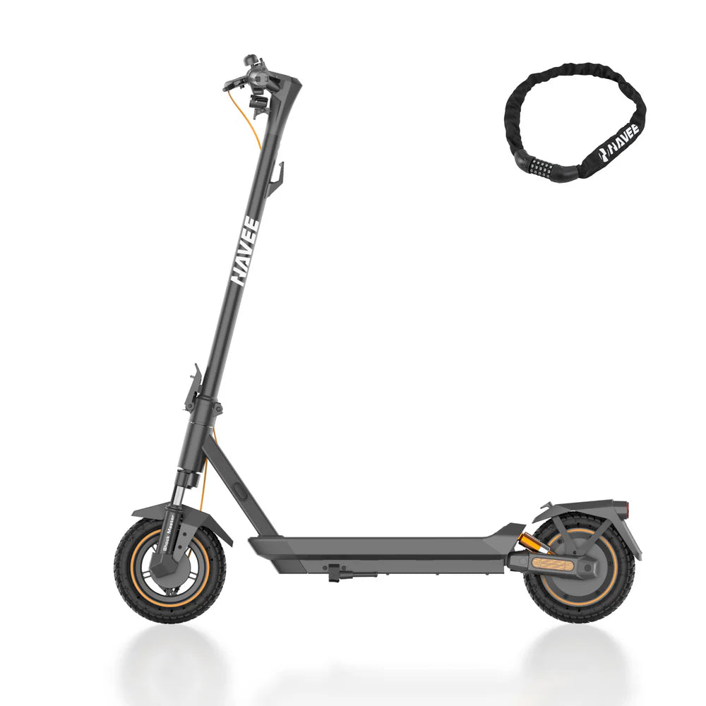 NAVEE   GT3   Max   Electric   Scooter｜Dual   Spring   Shock   Suspension｜46.6miles   Eco-range｜1000W