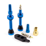 (SEAL-VALVE) 2 Tubeless Presta Valves (32mm, 44mm, 60mm) Colors Available