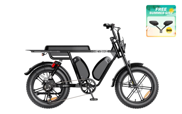 Heybike Saturn- Long-Range Utility E-bike for All-Day Use. Real Miles. Tested. Proven.