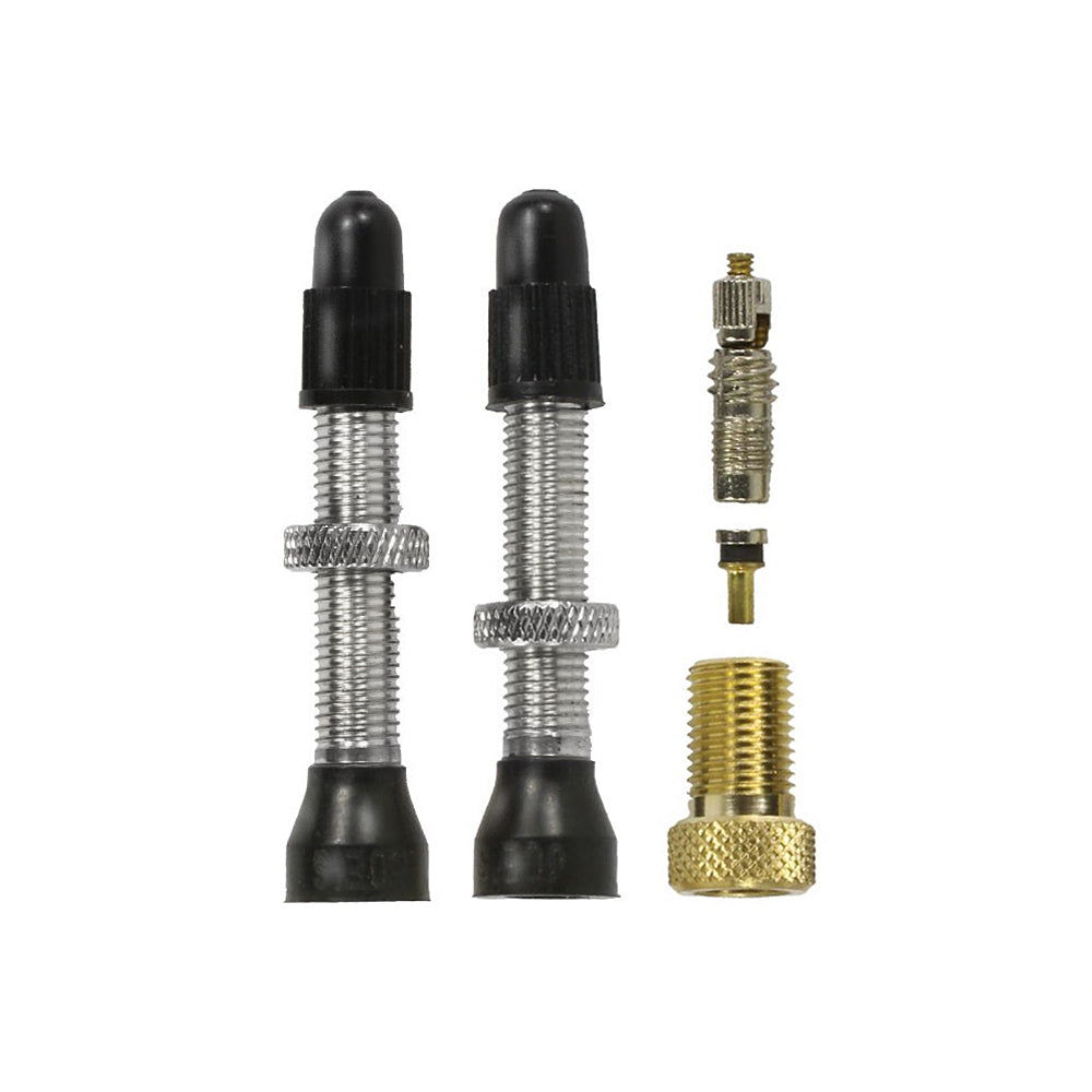 (SEAL-VALVE) 2 Tubeless Presta Valves (32mm, 44mm, 60mm) Colors Available