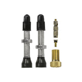 (SEAL-VALVE) 2 Tubeless Presta Valves (32mm, 44mm, 60mm) Colors Available