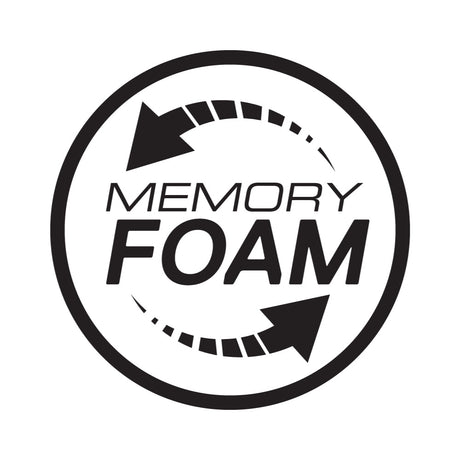 (TBM-40L) Tailbones® Memory Foam Lycra Dual Density Saddle