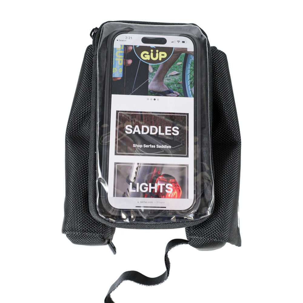 (LT-STM6BK) Stem Dual Phone Bag - Velcro