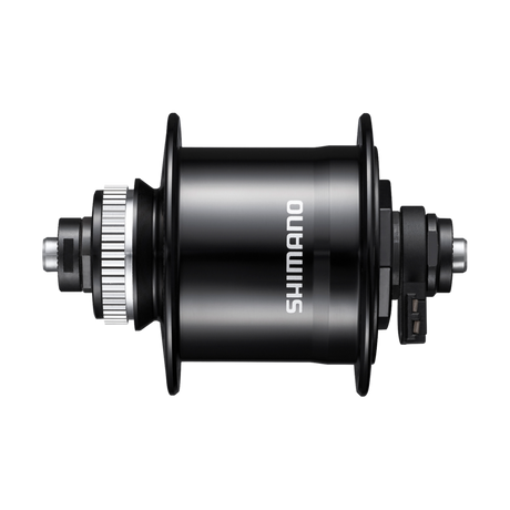 HUB DYNAMO, DH-UR700-3D, 6V 3W, FOR DISC BRAKE(CENTER LOCK), 36H, 100X108MM, QR(BLACK 133MM), FOR 26-28 INCH, E2 TERMIN AL, W/SM-DH10, BLACK