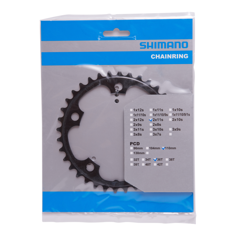 FC-RS500 CHAINRING 36T-MJ BLACK