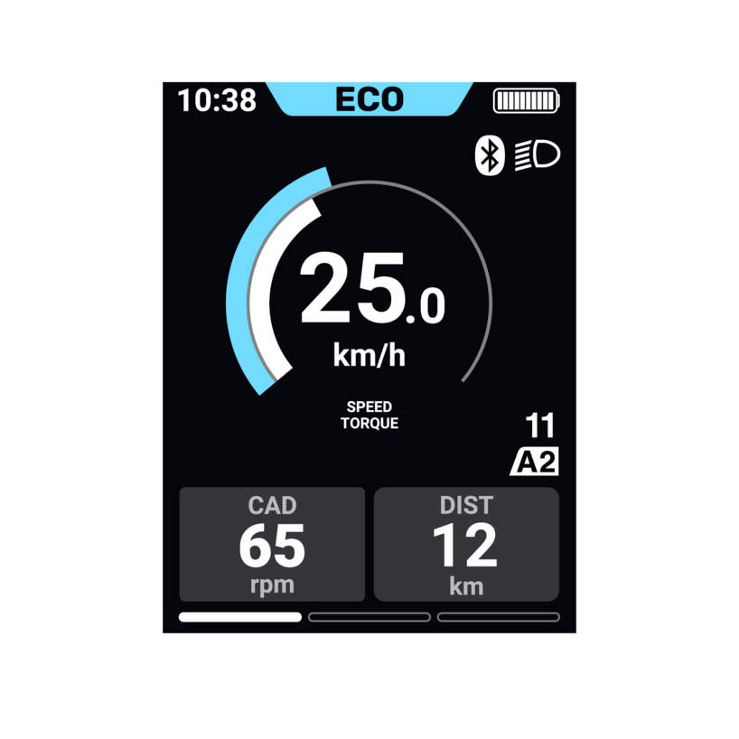CYCLE COMPUTER, SC-EN610, DISPLAY ONLY