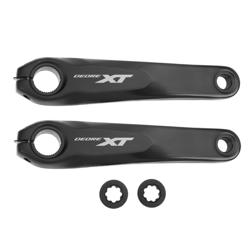 CRANK ARM SET, FC-M8050, DEORE XT (M8100 SERIES LOGO), HOLLOWTECH, 175MM, W/O CHAINRING, W/O CHAIN GUARD