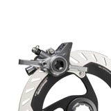 HYDRAULIC DISC BRAKE, BR-M9200, XTR, 2-PISTON, FRONT OR REAR, W/O ADAPTER, W/K04TI METAL PAD (W/O FIN)