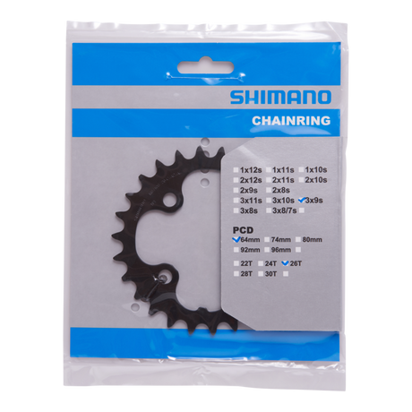 FC-M590 CHAINRING 26T BLACK