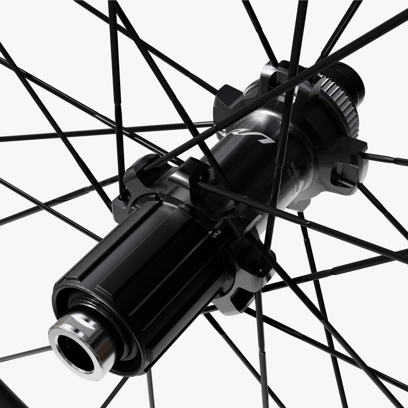 WHEEL, WH-R8170-C60-TL, ULTEGRA, FRONT, 24H, OLD: 100MM, F: 12MM E-THRU, TUBELESS, W/TUBELESS TAPE, FOR CL DISC