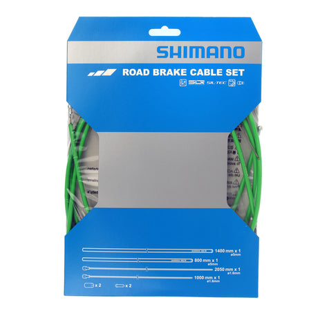 ROAD PTFE BRAKE CABLE SET - WHITE