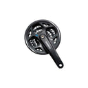 FRONT CHAINWHEEL, FC-M311-L, FOR REAR 7/8-SPEED, 170MM, 42X32X22T FOR HG-CHAIN, W/O CHAIN GUARD, CHAIN CASE COMPATIBLE, BLACK