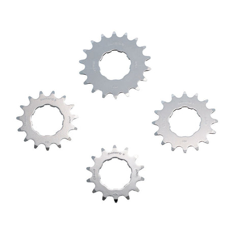 CASSETTE SPROCKET, SHIMANO DX(98)CS-MX66 SINGLE 14T CHROME PLATED W/O SPACER & LOCK RING