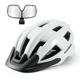 Bike Helmet with Photochromic Visor USB Rechargeable Tail Light