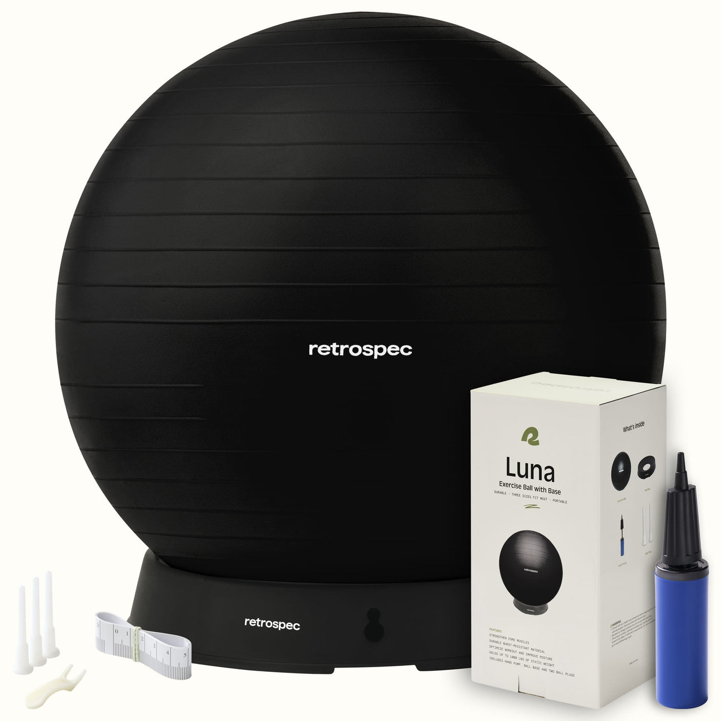 Luna Exercise Ball & Base