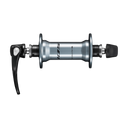 FRONT HUB, HB-R7000, 105, FOR RIM BRAKE, 36H, QR: 133MM, OLD: 100MM, AXLE: 108MM, BLACK