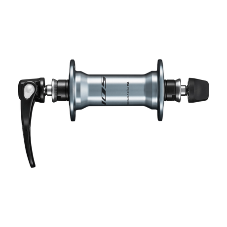 FRONT HUB, HB-R7000, 105, FOR RIM BRAKE, 32H, QR: 133MM, OLD: 100MM, AXLE: 108MM, BLACK