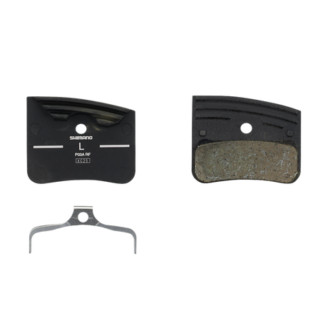 RESIN PAD W/FIN (P03A-RF), PAD SPRING, 1 PAIR