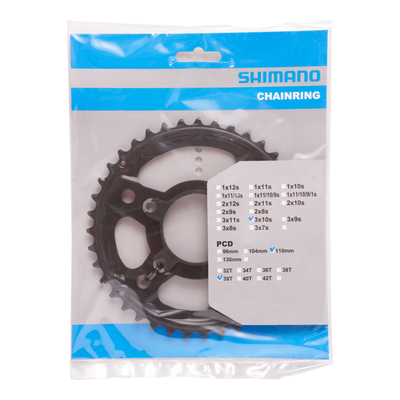 FC-4703 CHAINRING 39T W/NUT & HOLDER