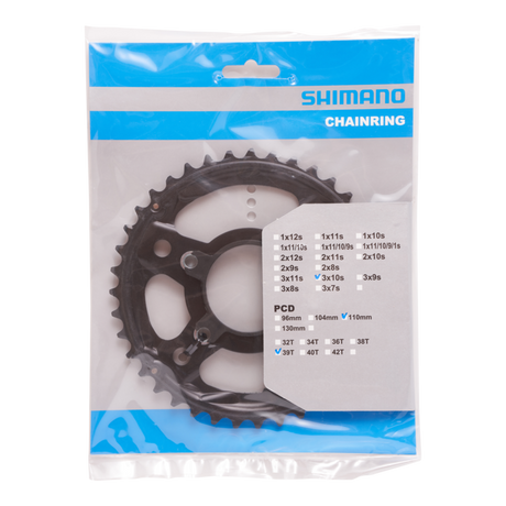 FC-4703 CHAINRING 39T W/NUT & HOLDER