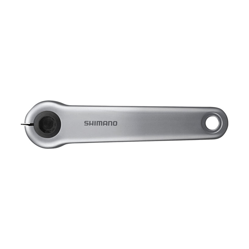 CRANK ARM SET, FC-E6100, 175MM, W/O CHAINRING, W/O CG, CHAIN CASE COMPATIBLE, SILVER