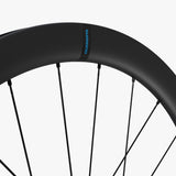 WHEEL, WH-RS710-C46-TL, REAR, 24H, FOR 11/12S, OLD:142MM, R:12MM E-THRU, TUBELESS, BLACK, W/TUBELESS TAPE, FOR CL DISC