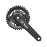 FRONT CHAINWHEEL, FC-U4010-2B, CUES, FOR REAR 9/10/11-SPEED, 2-PCS FC,170MM, 36-22T W/O CG, W/O BB PARTS, CHAIN LINE 3MM OUTBOARD