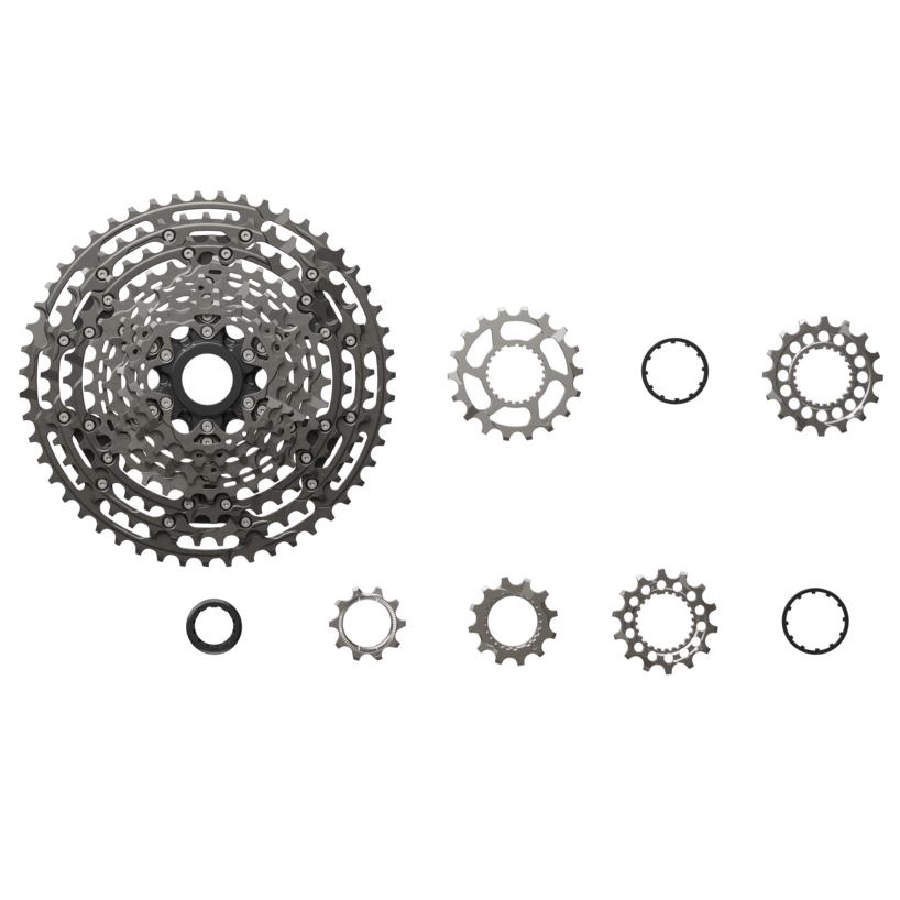 CASSETTE SPROCKET, CS-M9200-12, XTR, 12-SPEED (HYPERGLIDE+), 10-12-14-16-18-21-24-28-33-39-45-51T