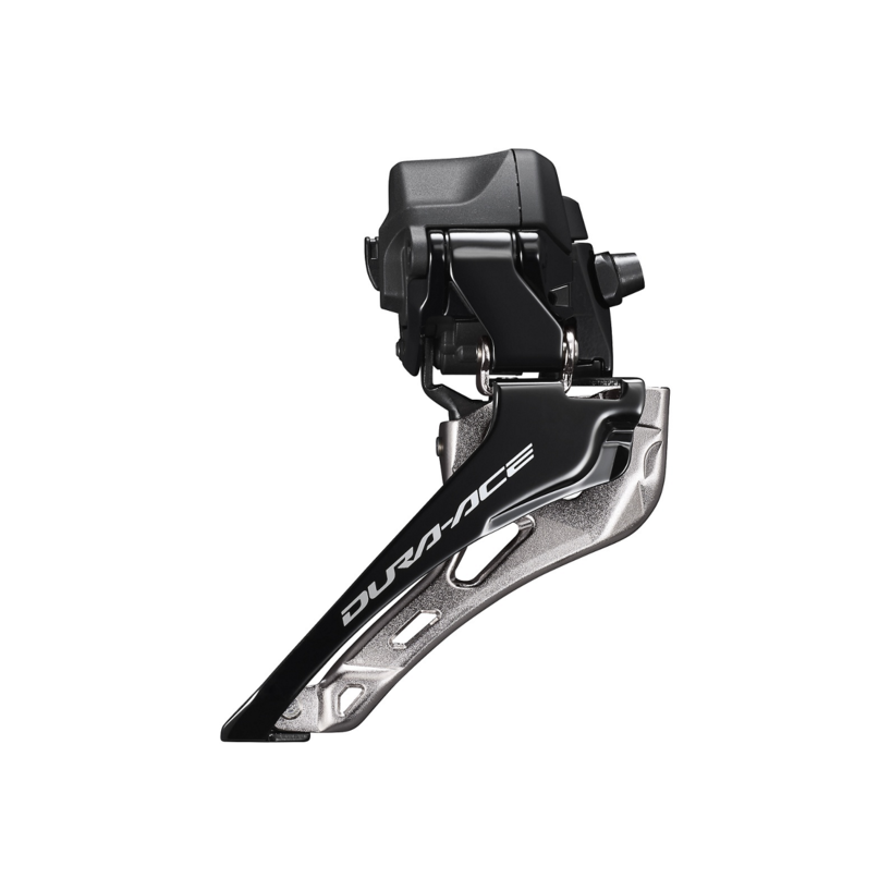 FRONT DERAILLEUR, FD-R9250, DURA-ACE, FOR REAR 12-SPEED, DOWN-SWING, BRAZED-ON TYPE, CS-ANGLE: 61-66, FOR TOP GEAR: 50-54T, CL: 44.5MM