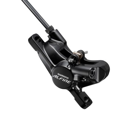 HYDRAULIC DISC BRAKE, BR-S7000, ALFINE, FRONT OR REAR, W/G03S RESIN PAD(W/O FIN), BLACK