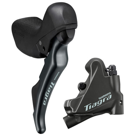 DISC BRAKE ASSEMBLED SET/J-KIT DIRECT, ST-4720(L), BR-4770(F) FOR 160MM ROTOR, RESIN(W/FIN), 1000MM HOSE(SM-BH90 BLACK)