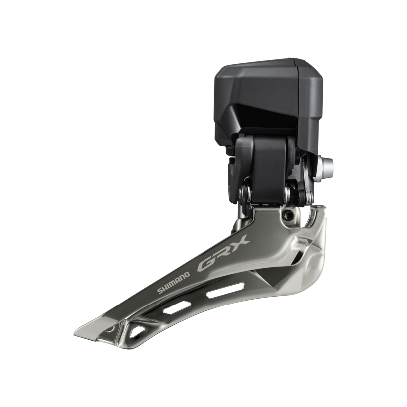 FRONT DERAILLEUR, FD-RX825, GRX, FOR REAR 12-SPEED, DOWN-SWING, BRAZED-ON TYPE, CS-ANGLE: 61-66, FOR TOP GEAR: 46-48T, CL: 47MM