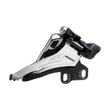FRONT DERAILLEUR, FD-M8100-M, DEORE XT,2X12, SIDE-SWING, FRONT-PULL, BAND-T YPE 34.9MM (W/28.6&31.8MM ADPT), CS-ANGL E 66-69, CL:48.8/51