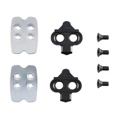 SM-SH51 SPD CLEAT SET (PAIR) SINGLE RELEASE W/ CLEAT NUT