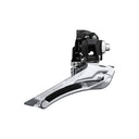 FRONT DERAILLEUR, FD-R7100, 105, FOR REAR 12-SPEED, DOWN-SWING, DOWN-PULL, 31.8MM BAND (W/28.6MM ADAPTER), FOR TOP GEAR: 50-54T, CL: 44.5MM