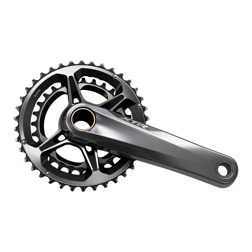 FRONT CHAINWHEEL, FC-M9120-B2, XTR, FOR REAR 12-SPEED, HOLLOWTECH 2, 175MM, 38-28T W/O CHAIN GUARD, W/O BB, CHAIN LINE 3MM OUTBOARD