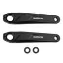 CRANK ARM SET, FC-EM600, 175MM, W/O CHAINRING, W/O CG, CHAIN CASE NOT COMPATIBLE, BLACK