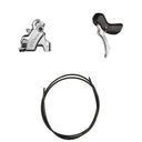 DISC BRAKE ASSEMBLED SET/J-kit DIRECT, CUES, ST-U6030 (R), BR-U6030 (F), FOR 160MM ROTOR, RESIN (W/O FIN) ,INNER 2200MM, SM-BH59 1000MM, SILVER, OT-SP41 600/300MM